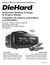 Schumacher 71326 DieHard 6V/12V Battery Charger/Engine Starter Owner's manual
