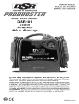 DSR DSR101 3200 Peak Amp ProBooster Owner's manual