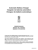 Schumacher Electric SC1309 Fully Automatic Battery Charger/Engine Starter UL 101-1 SC1353 Fully Automatic Battery Charger/Engine Starter UL101-16 Owner's manual