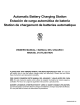 Schumacher DSR125 Automatic Battery Charging Station UL 76-3 Owner's manual