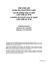 Schumacher SL176 Series – 15W COB LED Under-the-Hood Work Light Owner's manual