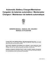Schumacher SC1319 Automatic Battery Charger/Maintainer SC1343 Automatic Battery Charger/Maintainer SC1355 Automatic Battery Charger/Maintainer SC1563 Automatic Battery Charger/Maintainer UL 92-2 UL 93-2 Owner's manual