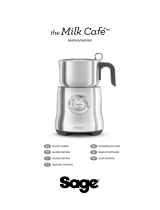 Sage THE MILK CAFE (SMF600BSS4EEU1) Owner's manual
