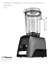 Vitamix A3300/A3500 Ascent Series Blender User manual