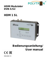 POLYTRON HDM 1 SL Operating instructions