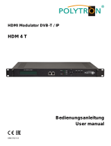 POLYTRON HDM-4 T Operating instructions
