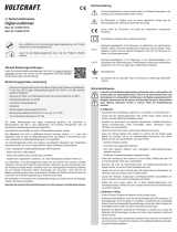 VOLTCRAFT VC135 Safety Instructions