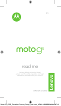 Motorola Moto G5 Read me