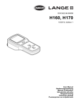 Hach H160 User manual