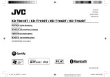 JVC KD-T706BT Owner's manual
