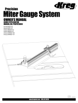 Kreg Precision Miter Gauge User manual
