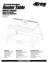 Kreg Precision Benchtop Router Table User manual