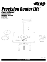 Kreg Precision Router Lift User manual