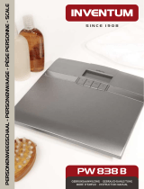 Inventum pw 838 b body fat Owner's manual