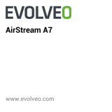 Evolveo airstream a7 User manual