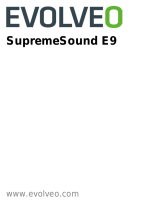 Evolveo supremesound e9 User manual