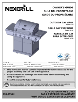 Nexgrill 720-0830H Owner's manual