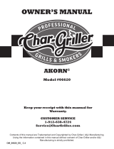 CharGriller 06620 Owner's manual