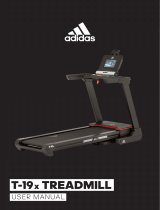 Adidas Fitness Adidas T-19x Treadmill User manual