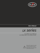 D.A.S. LX-218CA-NET User manual