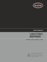 DAS VANTEC-118A-W User manual