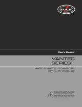 DAS Audio VANTEC-12 User manual