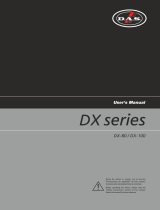 D.A.S. DX-80-230 User manual