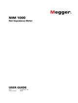 Megger NIM 1000 User manual