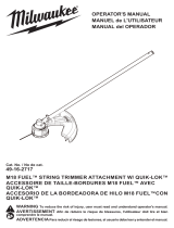 Milwaukee M18 FUEL QUIK-LOK User manual