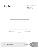 Haier LEC24B3320 User manual