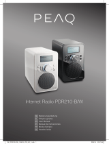 PEAQ PDR210 W Owner's manual