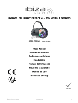 Ibiza Light GOBO-RGBW12 Owner's manual