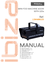 Ibiza Light & Sound LSM400LED-RE Owner's manual