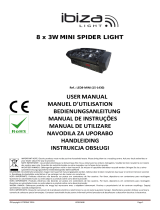 Ibiza Light LED8-MINI User manual