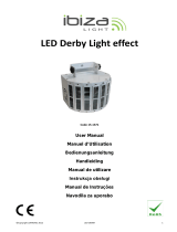 Ibiza LED-DERBY Owner's manual