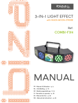 Ibiza Light 3-in-1 Light Effect User manual