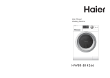 Haier HW80-B14266 Waschmaschine User manual