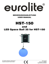 EuroLite LED Space Ball 35 for HST-150 User manual