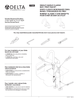 Delta Faucet 710LF-HDF Installation guide