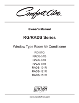 COMFORT-AIRE RG-51Q Installation, Operation & Maintenance Manual