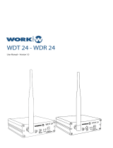 Work-pro WDT 24 User manual