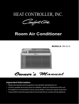 COMFORT-AIRE RG-51-5 Owner's manual