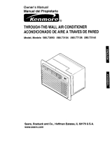 Kenmore 58073144300 Owner's manual