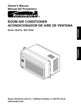 Kenmore 580.75052500 Owner's manual