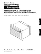 Kenmore 580.75098500 Owner's manual