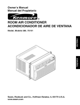 Kenmore 58075101500 Owner's manual