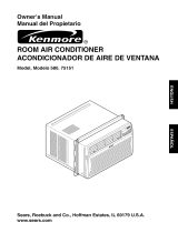 Kenmore 75151 15,000 Owner's manual