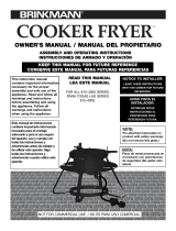 Brinkmann Outdoor Cooker Owner's manual