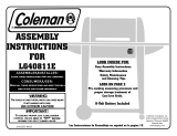 Coleman LG40811E Owner's manual