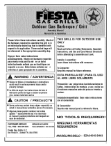 Fiesta OUTDOOR GAS BARBEQUE EZA34545-B403 Owner's manual